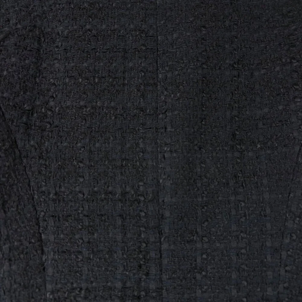 Zara Woman Black Textured Jacket Size Small